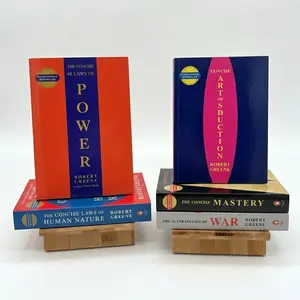 Robert Greene The Concise 5 Books Set (The Concise 48 Laws Of Power, The Concise Laws of Human Nature, The Concise Mastery, The Concise Art of Seduction & The Concise 33 Strategies Of War)