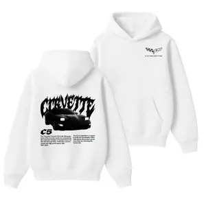 Corvette C5 Hoodie, Chevrolet Sport Racing Sweatshirt, Streetwear Pullover For Car Fans