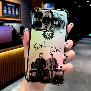S-Supernatural TV Phone Case Compatible with iPhone 17 Air 16 15 14 13 12 11 Pro Max Plus Samsung Galaxy S25 S24 S23 S22 Ultra Plus, Shockproof Transparent Soft Back Cover.