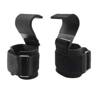 Weight Lifting Hooks, 2 Counts Heavy Weightlifting Wrist Straps, Pull-Up Deadlift Straps, Home Gym Weightlifting Grips, Fitness Accessories, Workout Accessories, Adjustable Straps