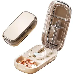 Adjustable Pill Cutter and Splitter for Multiple Pills, Designed for Small and Tiny Tablets with Precise Alignment Functionality