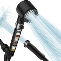 Black Showerhead Set