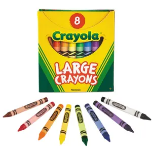 Crayola Crayons Large Size Truck Box (Pack of 8)
