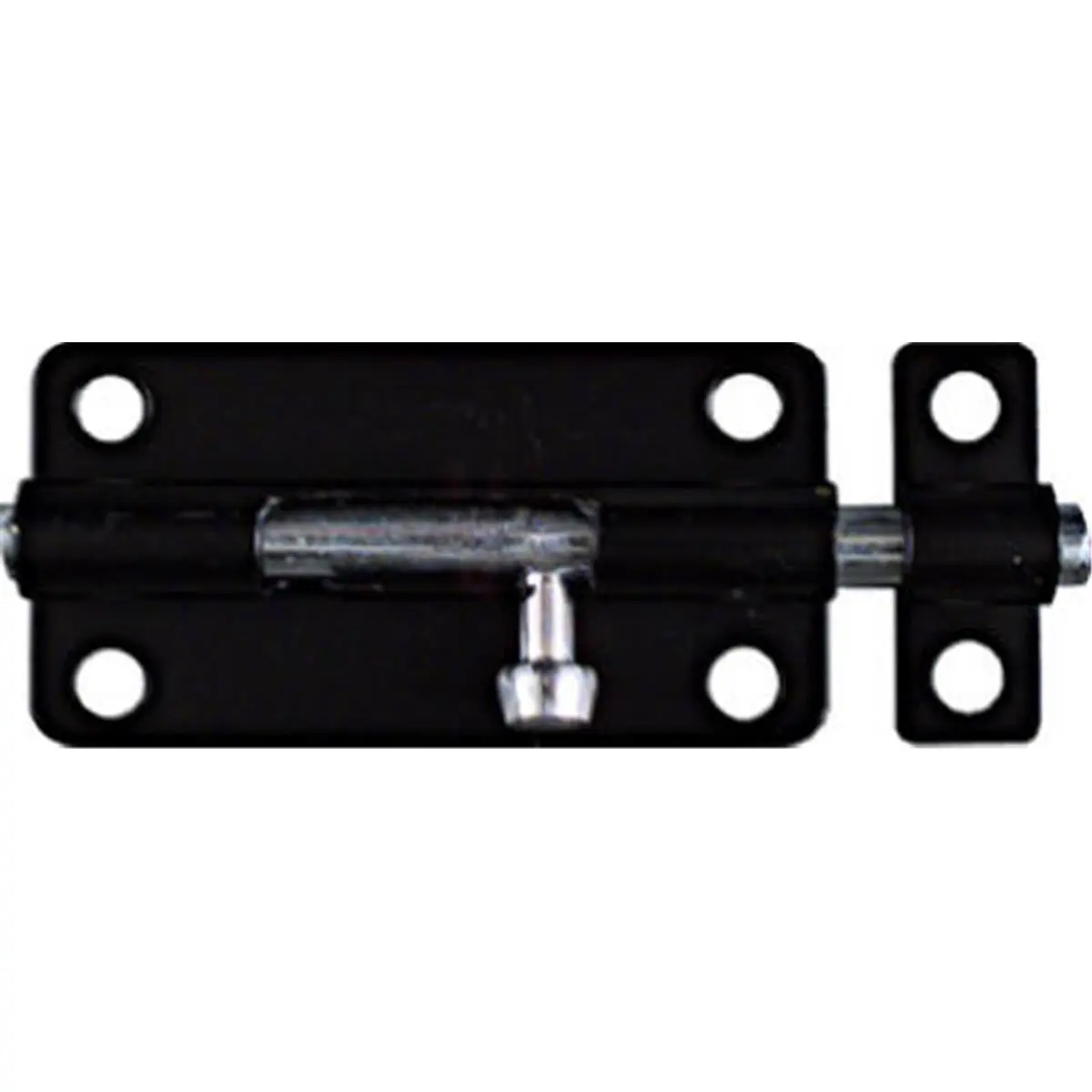 Stanley N151-621 4 in. Barrel Bolt - Black
