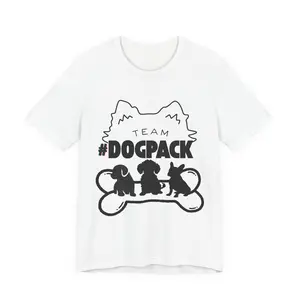 Team #DogPack | Premium Dog Silhouette Graphic Tee