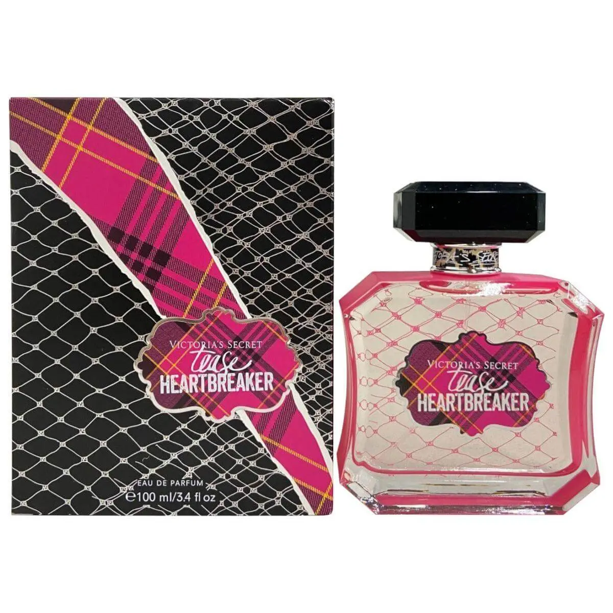 Victoria's Secret Tease Heartbreak Women's EDP Spray - 3.4 fl oz (3.3/3.4 oz Variant), Oriental Blend Fragrance with Floral & Lotus Notes, New in Box, Feminized Atomizer Packaged Women's Fragrances, Women's Fragrance