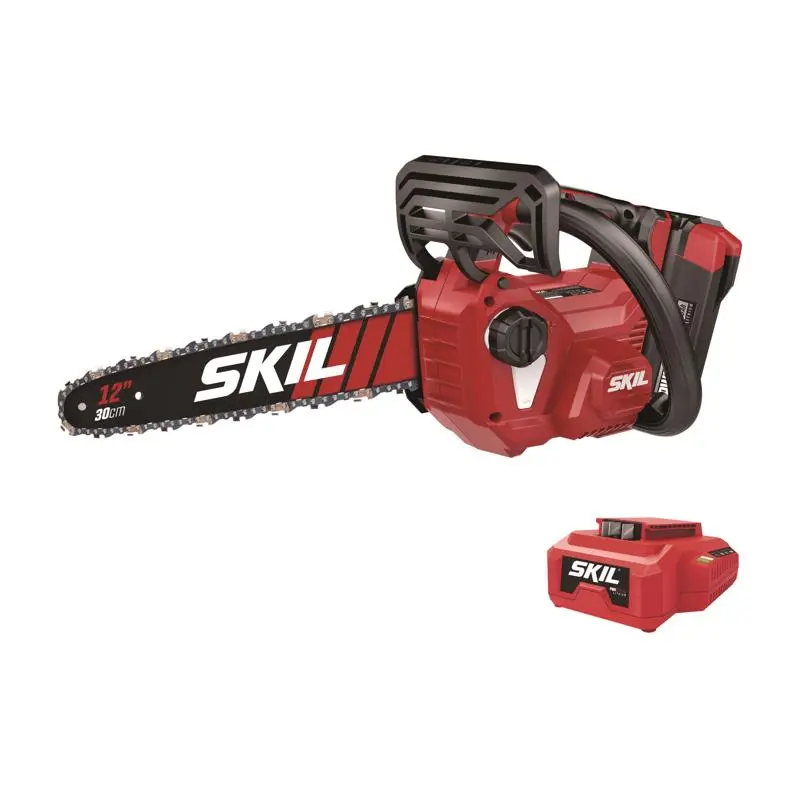 Skil 7042493 12 x 0.25 in. 40V PWR Core 40 TH1200C-11 Chainsaw Kit - Battery & Charger