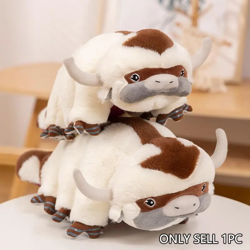 Avatar Appa Plush Toy, Soft Stuffed Pillow, Perfect for Kids' Birthday Gifts, Fan Gift, Hugging and Collecting, Valentine's Day, Mother's Day