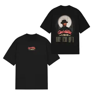 Alejandro Classic Graphic Cotton Crewneck TShirt 2 Sided For Fans Soft Top Streetwear