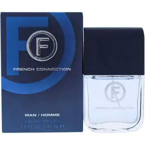 fcuk French Connection Fresh Type Men's Eau de Toilette - 1.0 fl oz Aromatic Citrusy Fragrance, New in Box, Fragrance Blend
