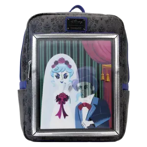 Haunted Mansion The Black Widow Bride Portrait Lenticular Mini Backpack