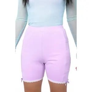 Basics Biker Shorts - Lavender