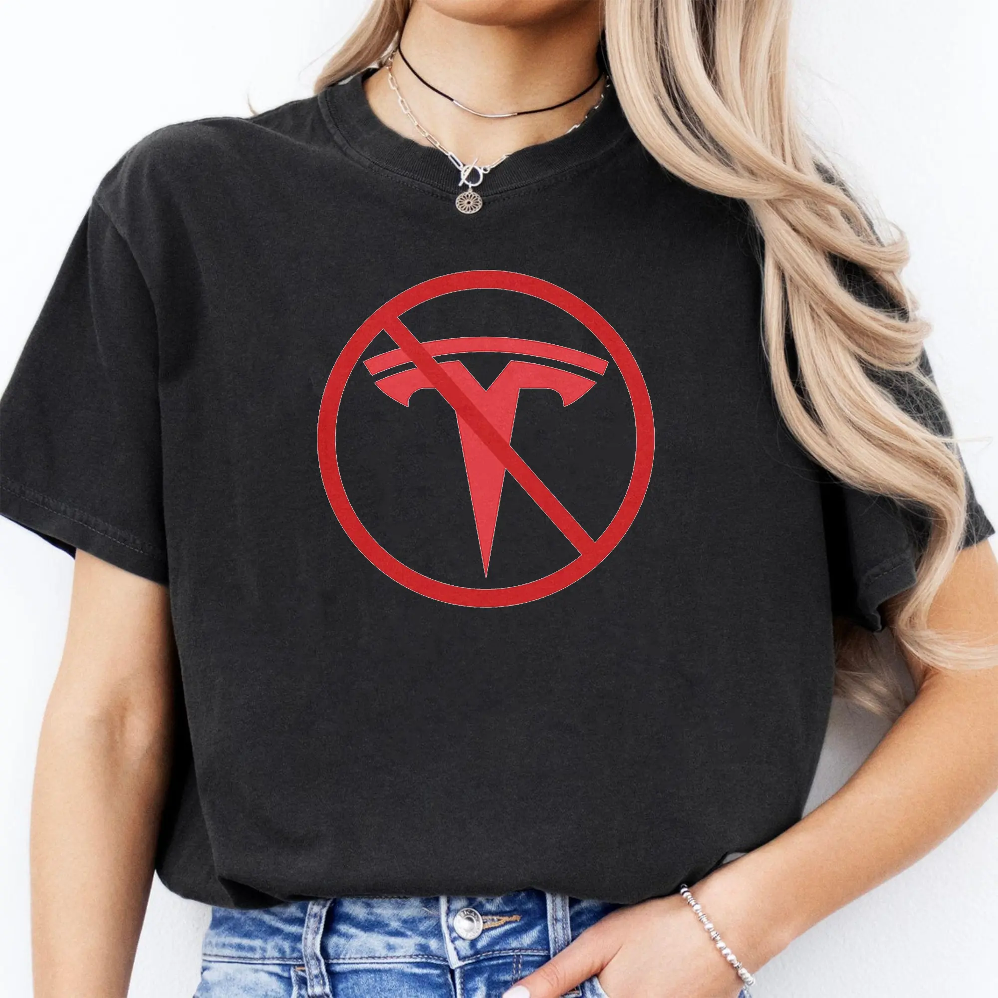 Anti Elon Musk Bumper Tesla Owners Tee Comfort Cotton graphic tees trendy t-shirts funny tshirt designer shirts vintage shirts vintage tees