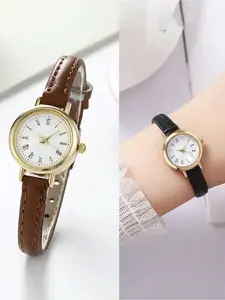 1 simple ladies' watch small round quartz watch ladies' watch gift watch Casual Watch