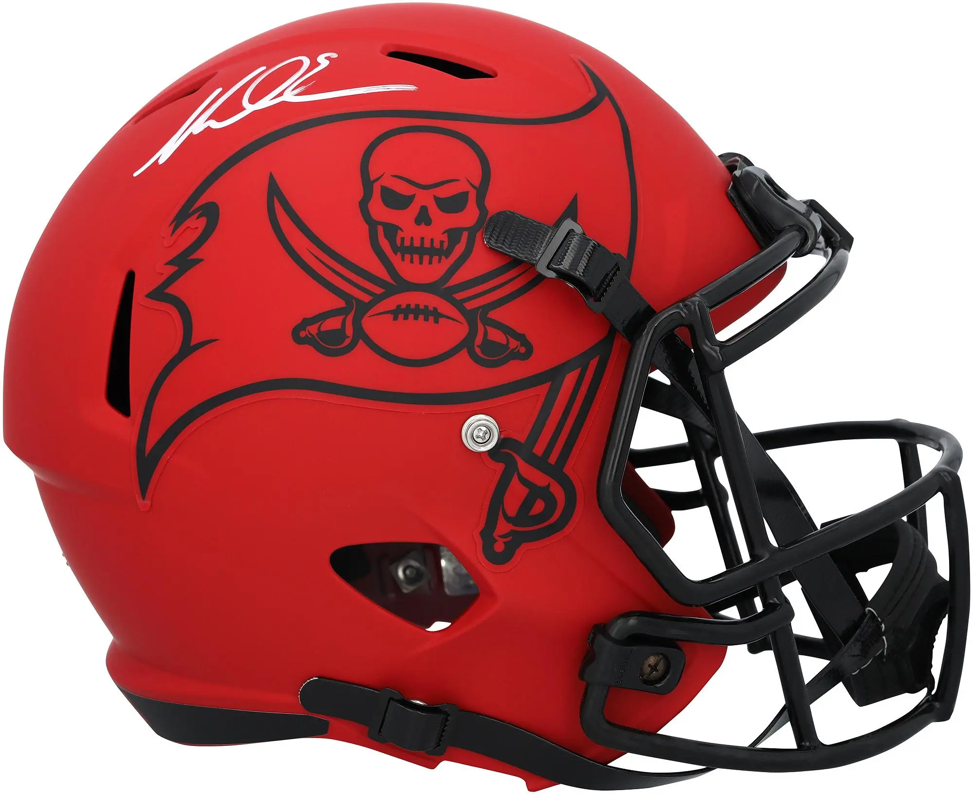 Mike Evans Tampa Bay Buccaneers Autographed Riddell Rave Speed Replica Helmet - Fanatics Authentic Certified