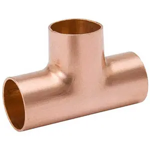 212 MAIN 10-Pack .75 in. Copper Sweat Tee, Contractor Pack, Mueller Industries W 04031P10 (Sailing & Water Sports Plumbing Accessory)