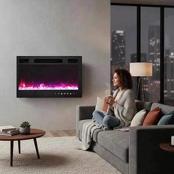 Lifesmart 1500-Watt 30" Electric Fireplace Heater Lifesmart 1500-Watt 30" Electric Fireplace Heater