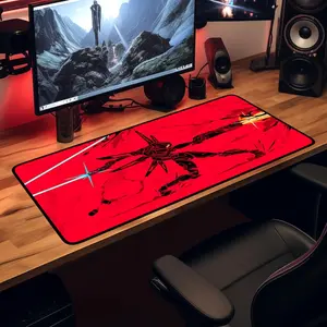 ULTRAKILL Gaming Desk Mat, ULTRAKILL Robot Mouse Pad, Ultrakill Desk Mat, V1 Ricoshot Gaming Desk mat XL, Mouse Pad, Gaming Keyboard Mat Pad, Large Desk Pad, Gamer Gift For Him
