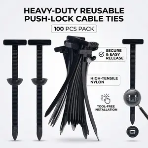 Car accessories Universal Cable Tie Buckle for Car,cable ties,zip ties，cable tie buckle，nylon universal cable tie buckle，grip auto zip tie buckles