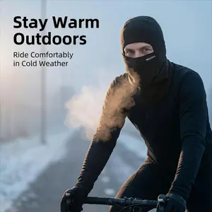 Fleece Neck Warmer – Double-Layer Winter Ski Mask – Neck Gaiter for Skiing, Snowboarding, and Running