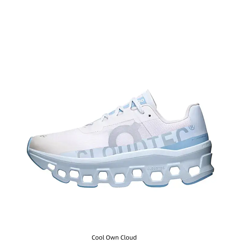 Fresh Ice Blue & White Running Sneakers with a Breathable Mesh Upper and a Tone-on-Tone Hollow Cushion Sole, The Ultimate Summer Aesthetic Shoe for Gym Training, Casual Walks, and Effortless Everyday Style ️