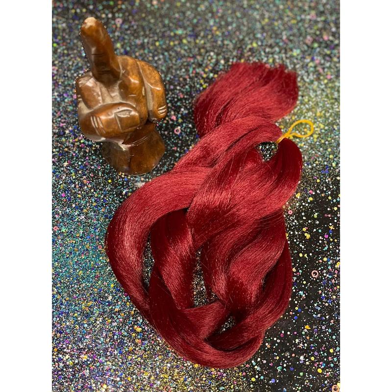 FiVE OF WANDS - COOL RED