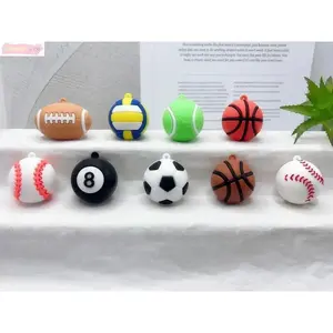 {Fan Perks}Cartoon cute realistic football keychain pendant for boys' backpacks and bags, accessory, exquisite small gift for events