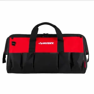 Durable Multi-Pocket Tool Bag, Heavy-Duty Canvas Organizer for Handyman, Home Repairs, DIY Projects