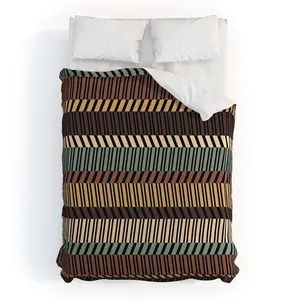 Deny Designs 2pc Twin/Twin XL Gneural Zig Zag Tiki Lounge Duvet Cover Bedding Set