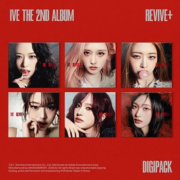 IVE – REVIVE+ (Digipack Ver.) | The 2nd Album Official K-Pop CD-R