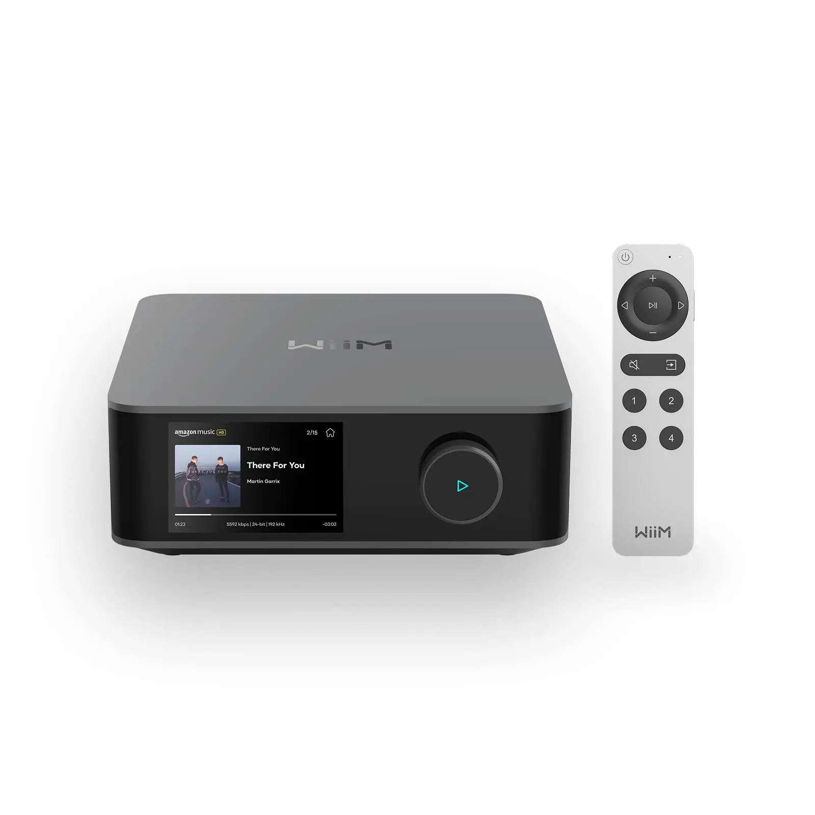 WiiM - Amp Ultra Streaming Amplifier - Space Gray