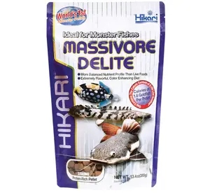 Hikari Tropical Massivore Delite Fish Food, 13.4 oz (380g)