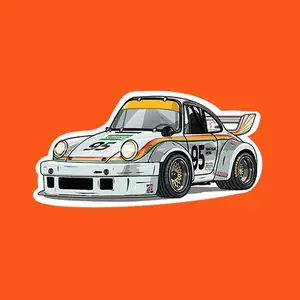 Porsche sticker