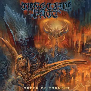Genocide Pact - Order Of Torment  [VINYL RECORD - LP] Black, Blue, Colored Vinyl, Orange