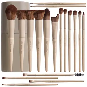 18-Piece Professional Makeup Brush Set, Includes Foundation, Concealer, Blush, Powder, Eyeshadow Brushes, Blending Brush, Multifunctional Makeup Brush, Complete Makeup Tools, Makeup Essential for Women
