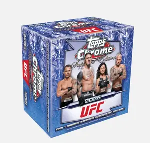 2026 Topps Chrome UFC Sapphire Edition - Hobby Box