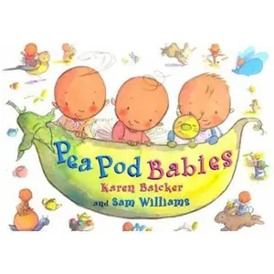 USED-Pea Pod Babies by Karen Baicker (Hardcover)