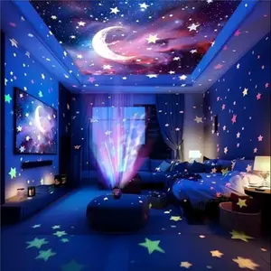 Portable Smart Star Projector Set, Instantly Transform Room Into Starry Sky, Romantic Atmosphere for Car, Ideal Gift for Birthdays and Holidays