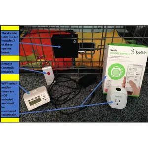 Easy Out Deluxe  Remote Pet Door Opener- Single Latch Model