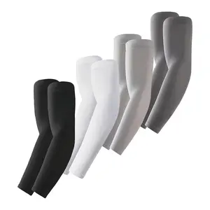 Unisex 4-Set Ultra-Cooling Arm Sleeves Cover - Breathable Blend for UV Protection, Compression, Thermal Insulation - Ideal for Outdoor Sports, Golf - Men's Fashion Spring Glowup Sports & Outdoor Accessory
