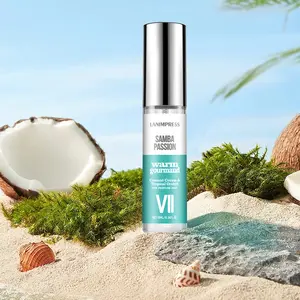 LANIMPRESS Samba Passion VII Body Spray Warm Gourmet Paraben-Free Alcoholic 10-20% Fragrance Coconut Cream & Tropical Orchid Creamy Sandalwood Notes Fresh Scent Perfume Mist
