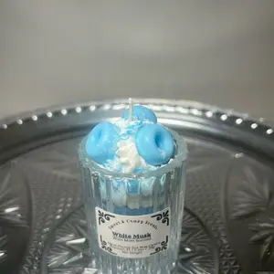 White Musk Scented Candle 5oz - Perfect for Home Fragrance