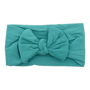 Spruce Nylon Bow Headwrap