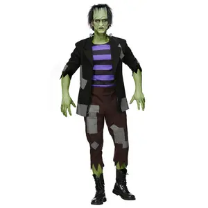 Men's Plus Size Frankenstein's Monster Costume