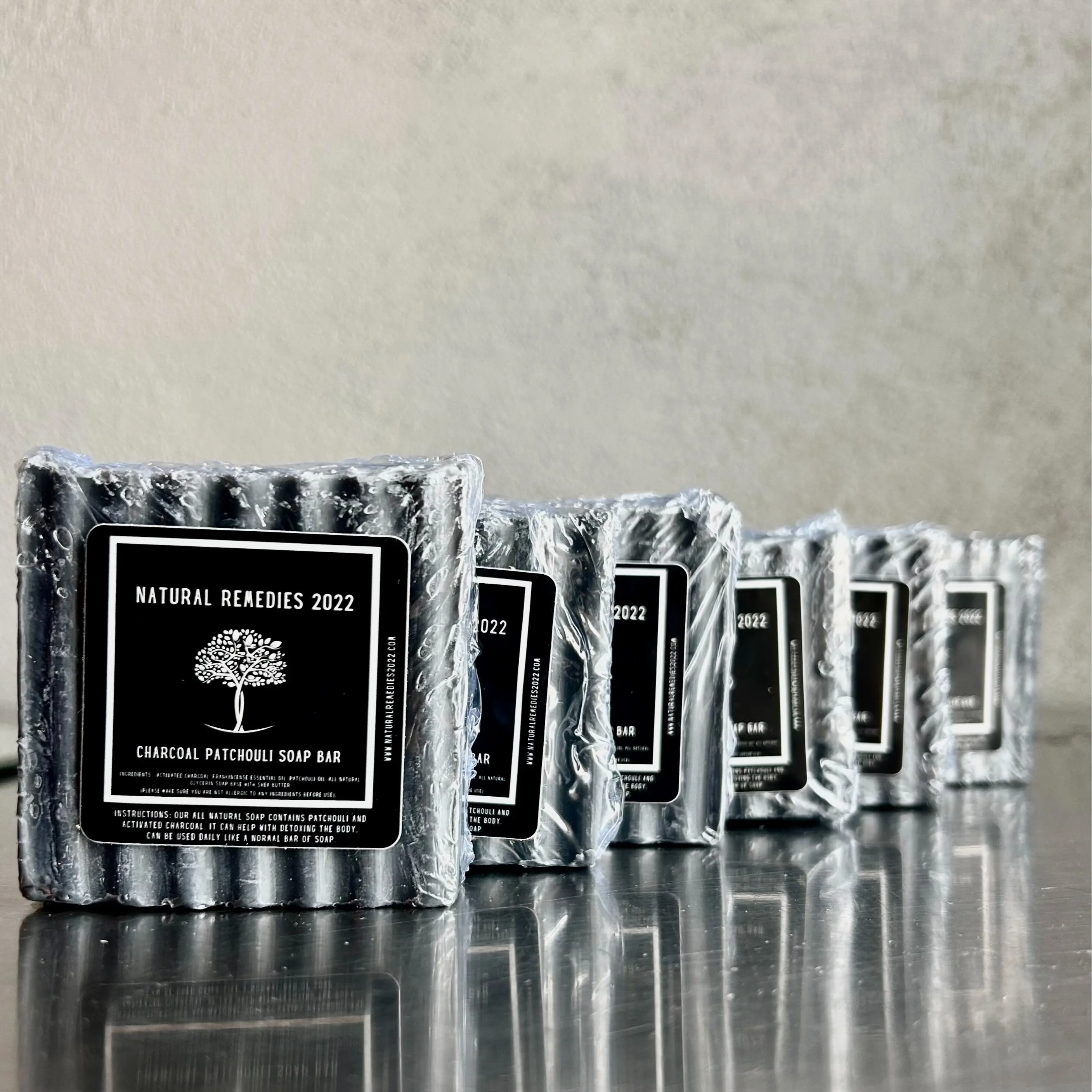 pack of 6 patchouli detox soaps family pack! 