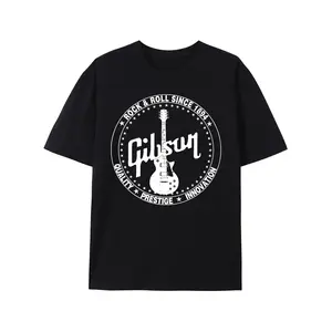 Rock-Inspired Cotton T-Shirt Comfortable, Casual Round Neck Short Sleeve Tee for Men & Perfect Birthday Gift200g washed cotton short-sleeved men's T-shirt
