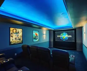 4-PACK Glowbox "World Famous" LED Poster Frames