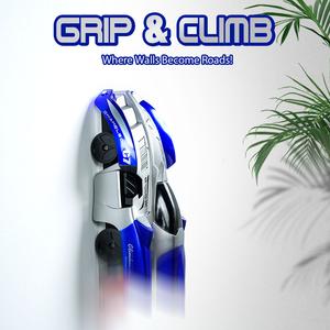 Wall Climbing Remote Control Car- Dual Mode 360° Rotating RCCars with Headlight Rechargeable Toys，toy car adventures