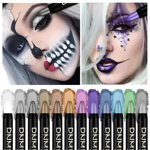 10 Color Waterproof Eyeshadow Stick Pearl HighlighterSilk Liner Rotatable Smoky Matte Eyeshadow Pencil LongLasting Makeup,Cosmetic beauty Glam Pack Glitter Highly Pigmented Palette
