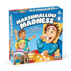 Marshmallow Madness Board Game – Hilarious Family Board Games for Kids & Adults, Fun Fast-Paced Party Game for Family Night, Interactive Kids Board Games, Ages 8+